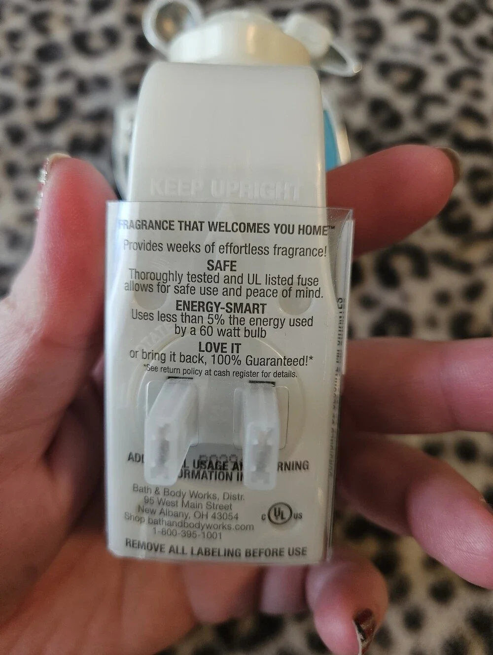 Bath & Body Works Blue Silver Turtles Light Up 24/7 Wallflowers Bulb Holder NWT